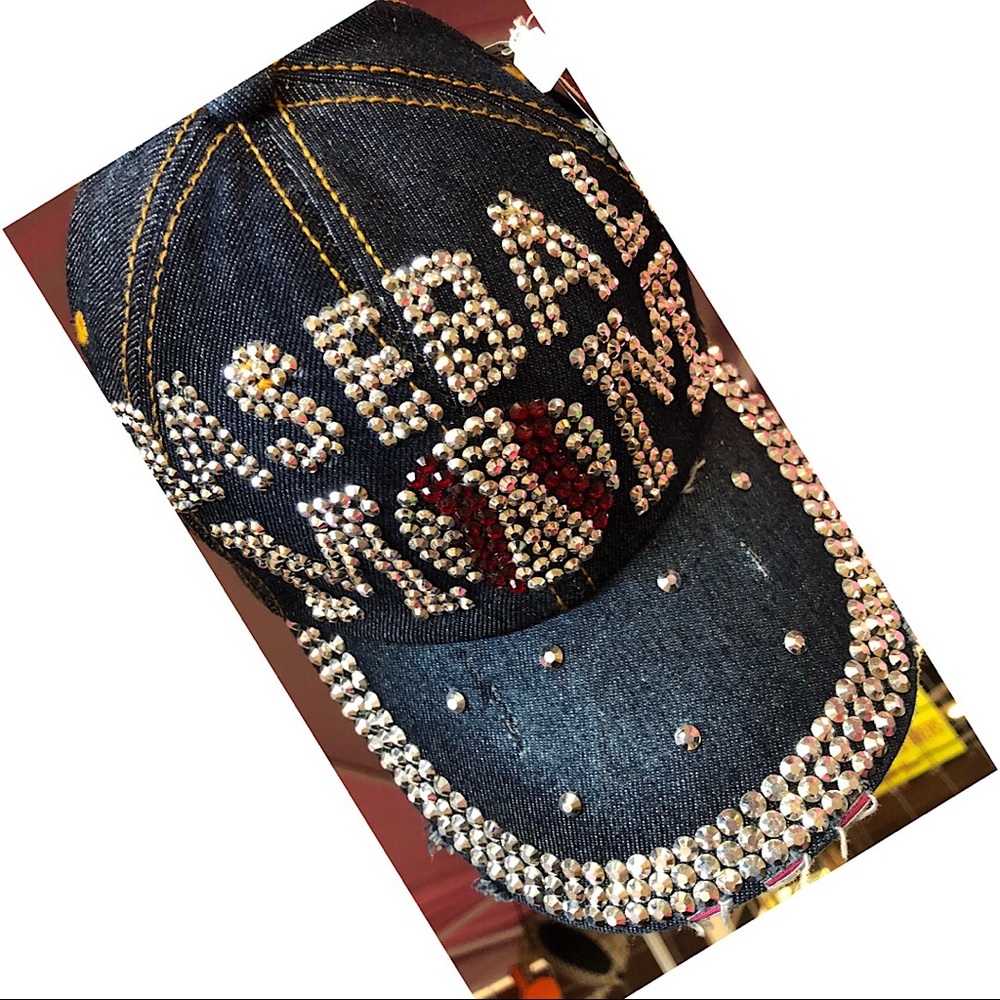 Baseball Mom Blinged Out Cap